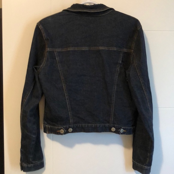 🌸 3/$25 Smart set dark denim jacket - Picture 2 of 3